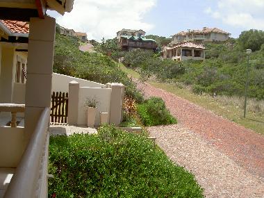 view to Agulhas Close street