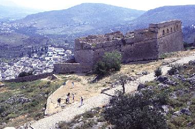 Luftaufnahme vom Palamidi (Festung)