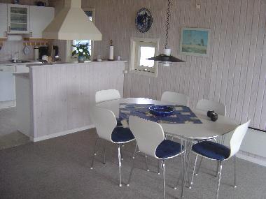 Die K�che und Ess-abteilung 