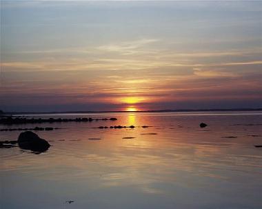 Sonnenuntergang an der Flensburger F�rde