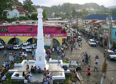 In Port Antonio. 30 Minuten vom Cottage mit lokalem Taxi.