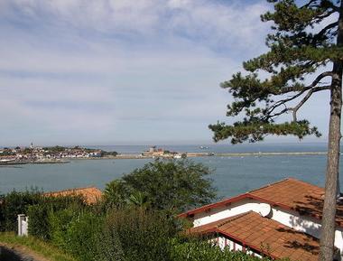 Blick auf die Festung von Socoa