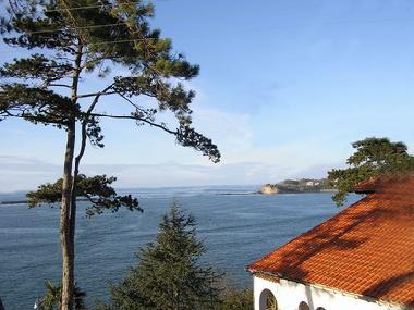 Blick auf Sainte Barbe (St Jean de Luz)