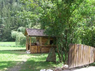 Waldblick Ferienhaus Garten