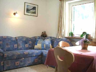 Waldblick Parterrewohnung Wohnraum