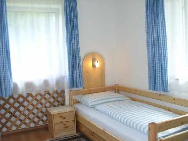 Waldblick Parterrewohnung Schlafzimmer