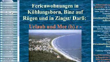 Ferienwohnung in K�hlungsborn (Mecklenburgische Ostseek�ste) oder Ferienwohnung oder Ferienhaus