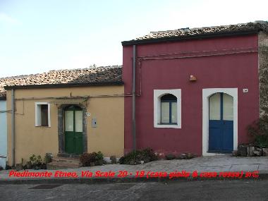 Casa gialla e casa rossa