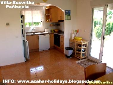 Ferienhaus in Pe�iscola (Castell�n / Castell�) oder Ferienwohnung oder Ferienhaus
