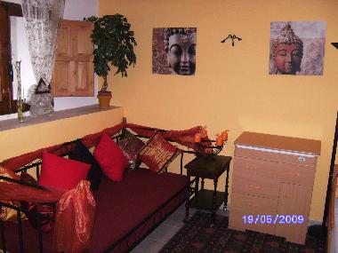 Schlafzimmer Indien, untere Wohnung