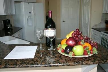 Welcom Package f�r die G�ste der Villa Rose Garden