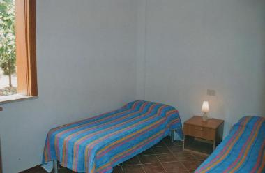 Schlafzimmer mit zwei Betten