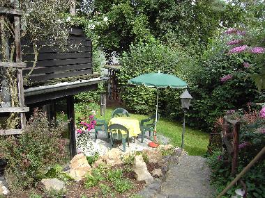 FeWo Thiele - Terrasse / Garten