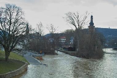 Blick auf die Brckenhuser
