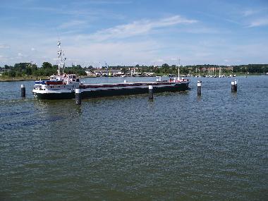 Mndung des Peenestroms in Wolgast