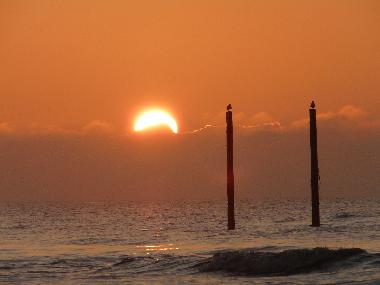 Sonnenuntergnge an der Nordsee