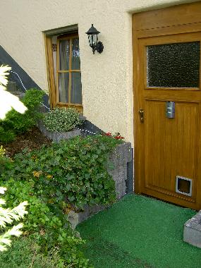 Eingang der Ferienwohnung
