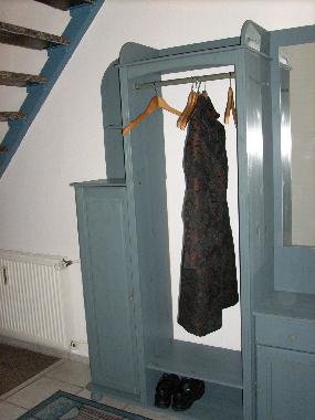 Garderobe im Flur