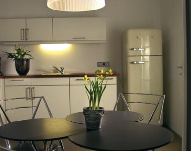Kchenbereich Ferienwohnung Berlin