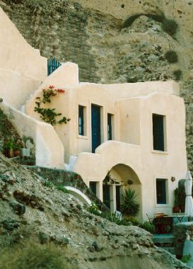 Ferienhaus in SANTORINI (Kyklades) oder Ferienwohnung oder Ferienhaus