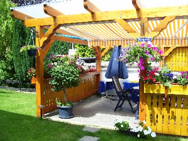 Terrasse fr unsere Gste