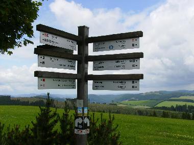 Viele Wanderwegen 
