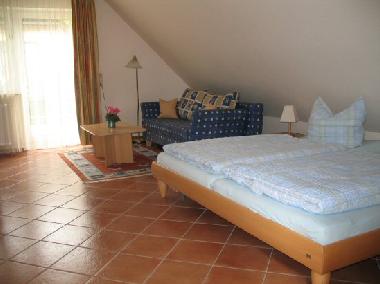 Ferienwohnung 2 (FEWO 2) - unser komfortables Appartement im Nebengeb�ude - Schlafbereich