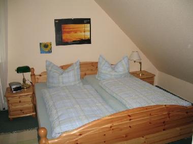 Ferienzimmer - unser gem�tliches G�stezimmer im Haupthaus - Schlafbereich
