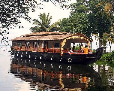 Boot in Kottayam (Kerala) oder Ferienwohnung oder Ferienhaus