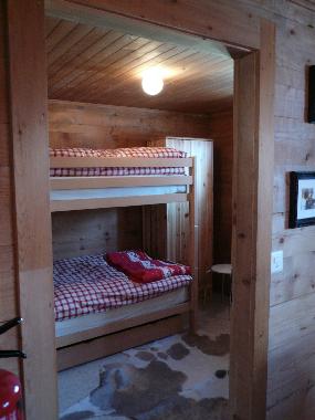 Zimmer im OG mit Etagenbett f�r 2 Personen