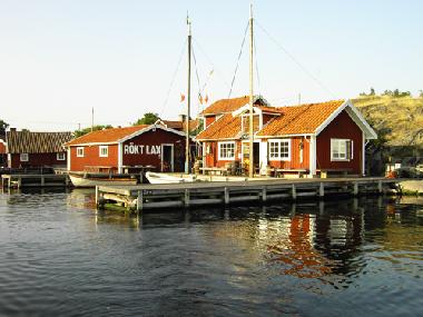 Lachsrestaurant in den Sch�ren Red Haven Cottage Ferienhaus Smaland S�dschweden