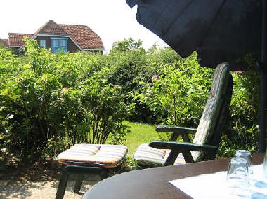 Terrasse mit Blick ins Grne