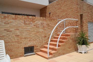 privater Zugang zum Schwimmbad