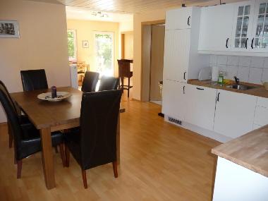 Kche und Esszimmer