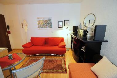 Unser 1-Raum Apartment 