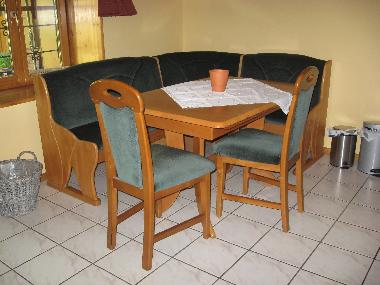 gem�tliche Sitzecke in der K�che