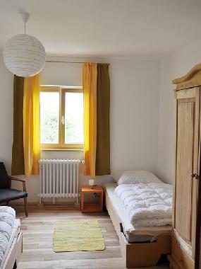Ein Schlafzimmer im EG