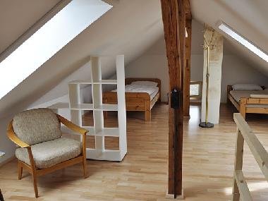 Das ausgebaute Dachgeschoss