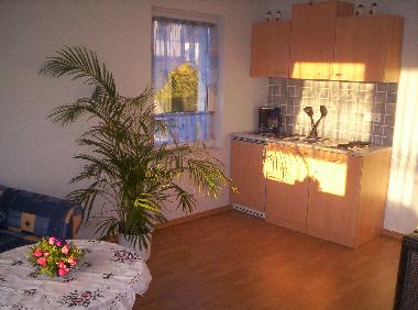 Wohnbereich mit K�che