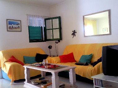 Sitzecke Ferienwohnung Marcastell