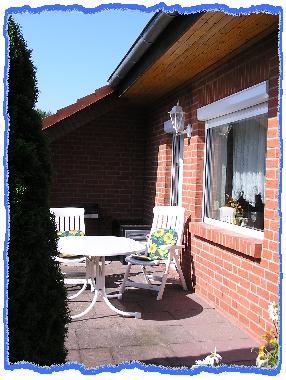 Terrasse - Sonne am Nachmittag