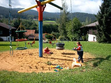 Spielplatz im Feriendorf