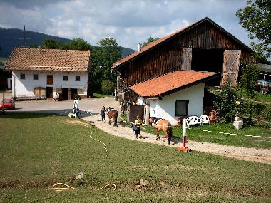 Reiterhof oberhalb des Feriendorfes