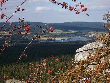 Blick auf den Weissenstdter See 