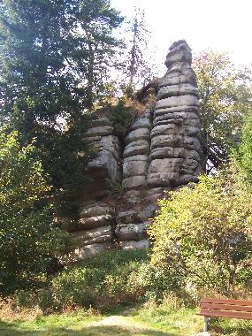 Rudolfstein mit Weissenstdter See