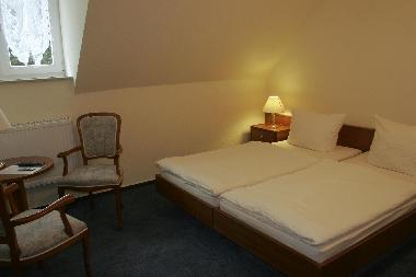 Ein typisches Doppelzimmer