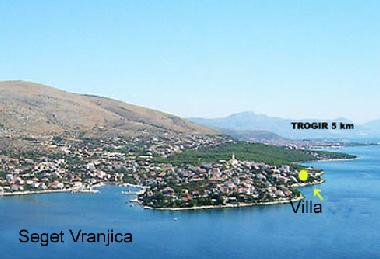Ferienhaus in Seget Vranjica(Trogir) (Splitsko-Dalmatinska) oder Ferienwohnung oder Ferienhaus