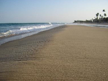 Der Strand 150 m vor der Villa Cactus