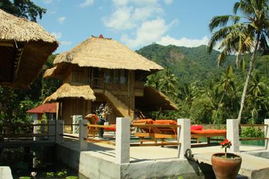 Villa Manuk Bambu - das Bambushaus