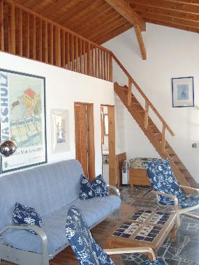 Die offene Schlafebene